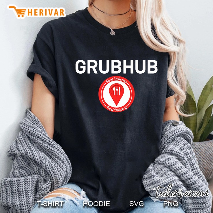 Grubhub Food Delivery Premium Hoodie