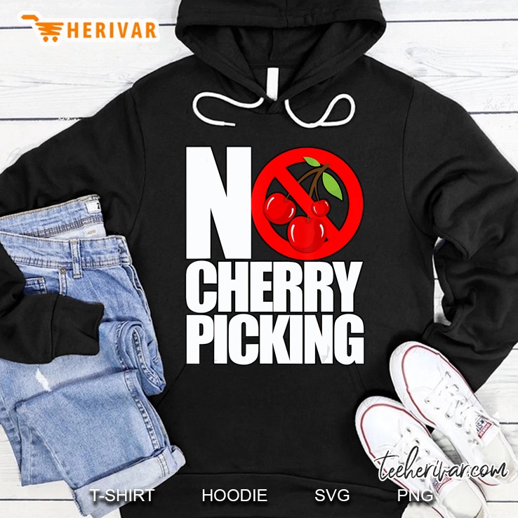 No Cherry Picking For Pick Associates Aa Picker Hoodie