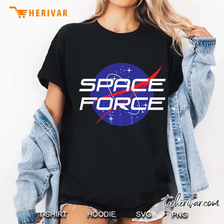 Space Force And Usa Space Force Logo Shirt Hoodie