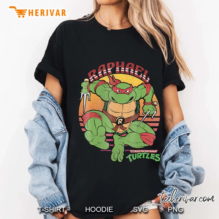Teenage Mutant Ninja Turtles Raphael Sun Ladies Tee