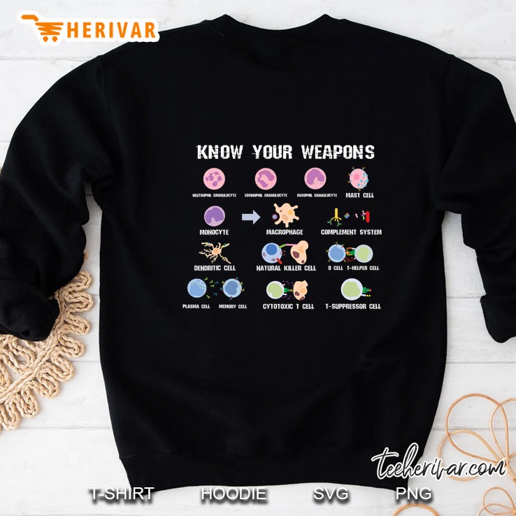 Biology Microbiology Shirt Virus Gene Enzyme Gift Idea Sweatshirt