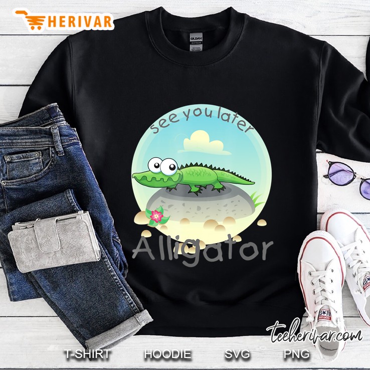 Florida Alligator See You Later Crocodile Tee Gator Kids Mugs