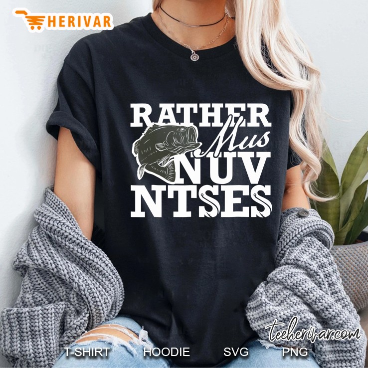 Funny Hmong Rather Mus Nuv Ntses Fishing Hoodie