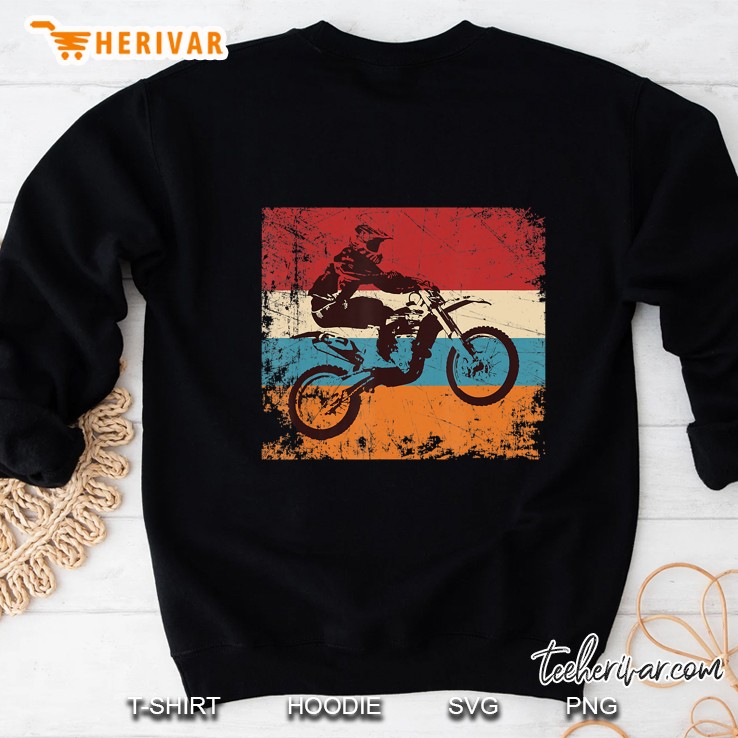 Retro Off Road Motorcycle Motocross Enduro Sweatshirt
