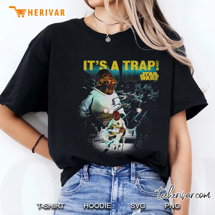 Star Wars Admiral Ackbar It Is A Trap Ladies Tee