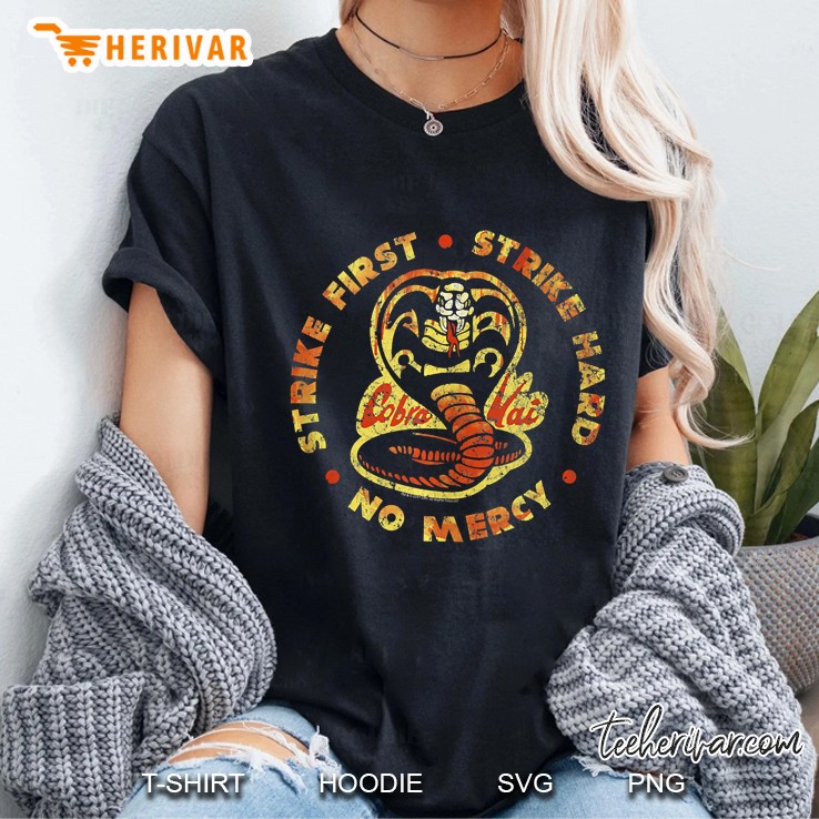 Strike First Strike Hard No Mercy Ladies Tee