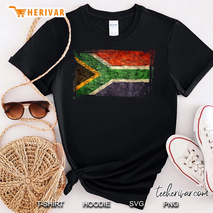 Unique Trendy Vintage South Africa Flag Gift G003748 Shirt