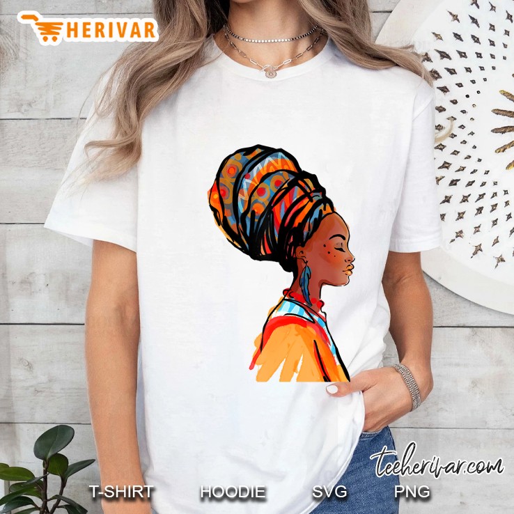 Black History Month African American Beauty Ladies Tee