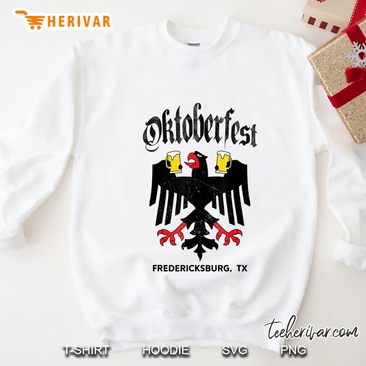Fredericksburg Oktoberfest German Eagle Drinking Buddy Sweatshirt