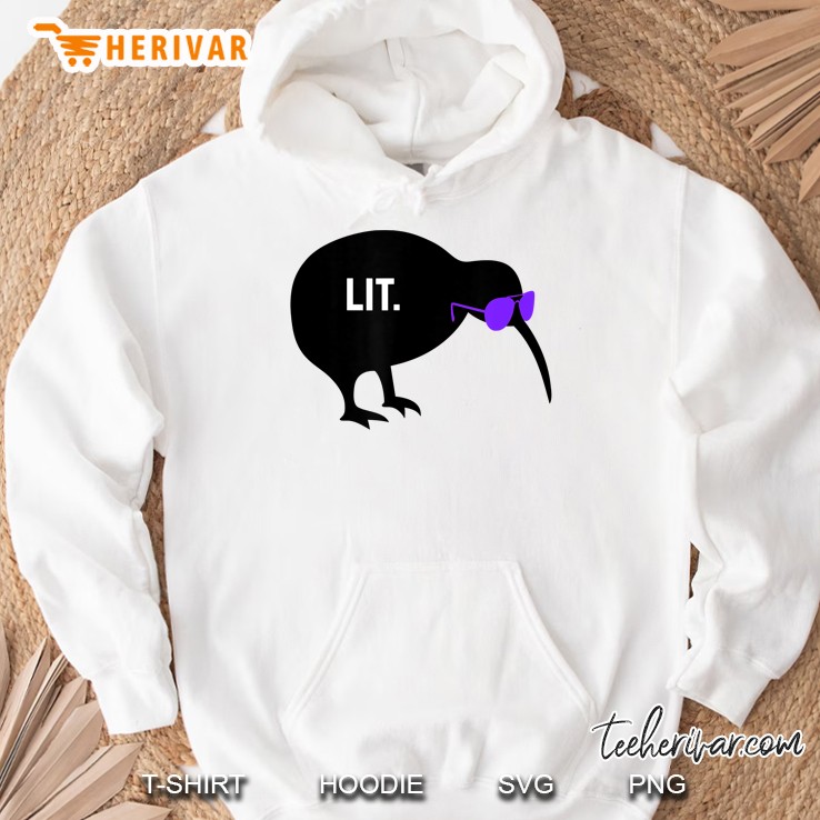 Funny Saying We Lit New Zealand Cute Kiwi Bird Hoodie