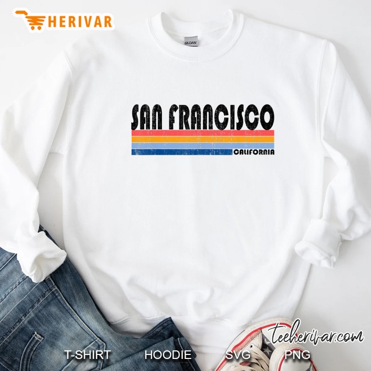 Vintage 1980S Style San Francisco Ca Sweatshirt