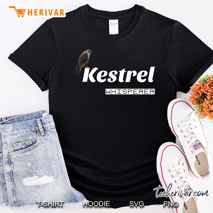 American Kestrel - Kestrel Whisperer Birding Tshirt Shirt