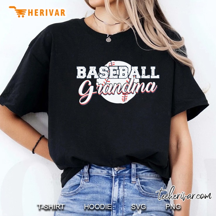 Baseball Grandma Ladies Tee