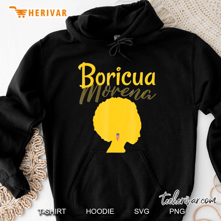 Boricua Morena Hoodie