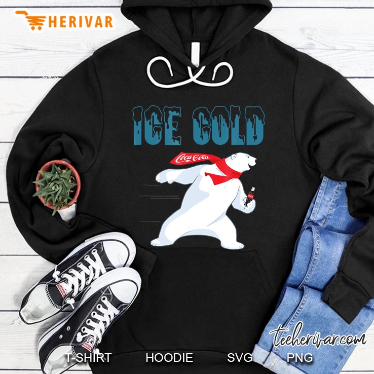Coca Cola Ice Cold Coke Bear Hoodie
