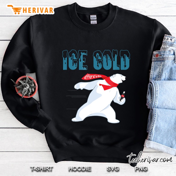 Coca Cola Ice Cold Coke Bear Sweatshirt