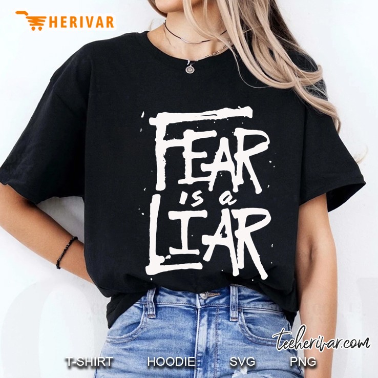 Fear Is A Liar - Inspirational Christian Hoodie