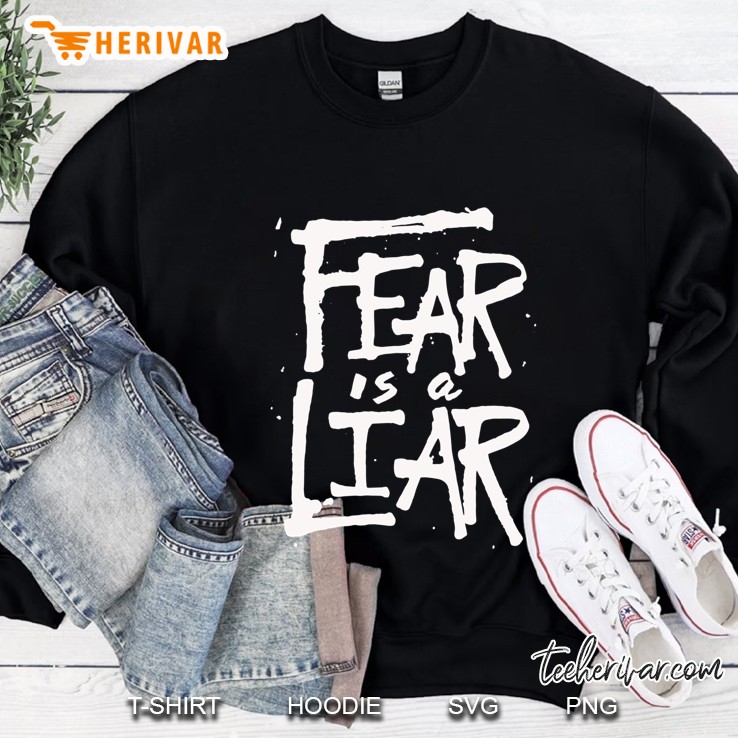 Fear Is A Liar - Inspirational Christian Mugs