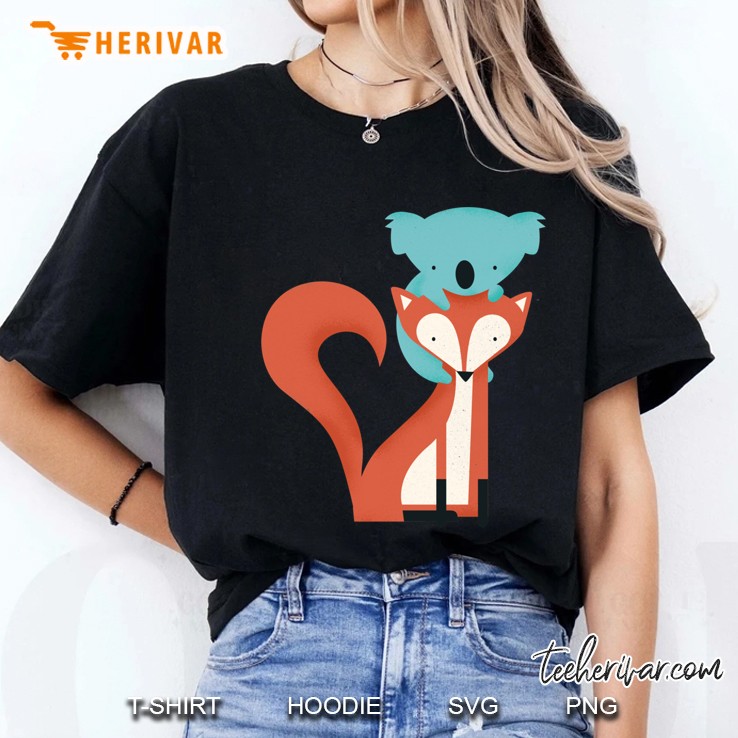 Fox & Koala Ladies Tee