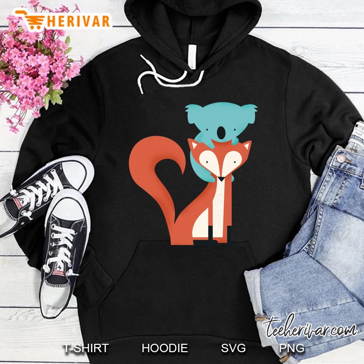 Fox & Koala Hoodie
