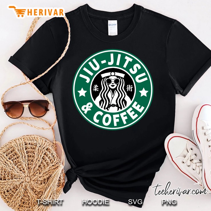 Jiu Jitsu And Coffee - Funny Brazilian Jiu Jitsu Shirt