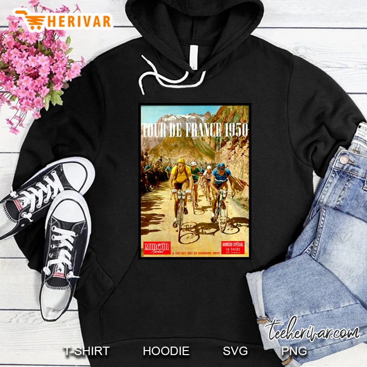 Le Tour De France; Vintage Bicycle Racing Print Classic Hoodie