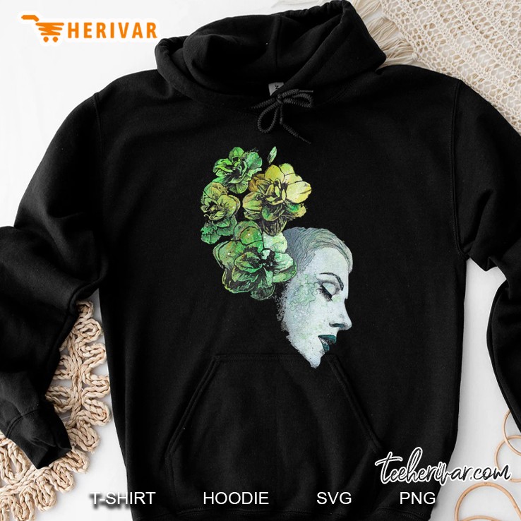 Obey Me (Flower Girl Portrait, Spray Paint Graffiti Painting) Classic Hoodie