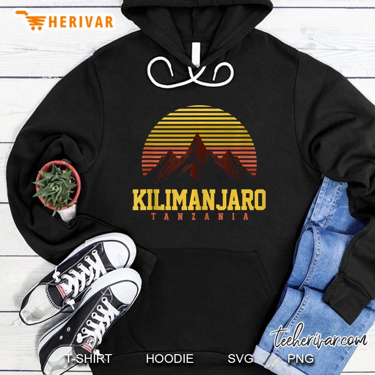 Africa Tanzania Kilimanjaro Mountain Hiking Mountaineer Gift Tank Top Hoodie