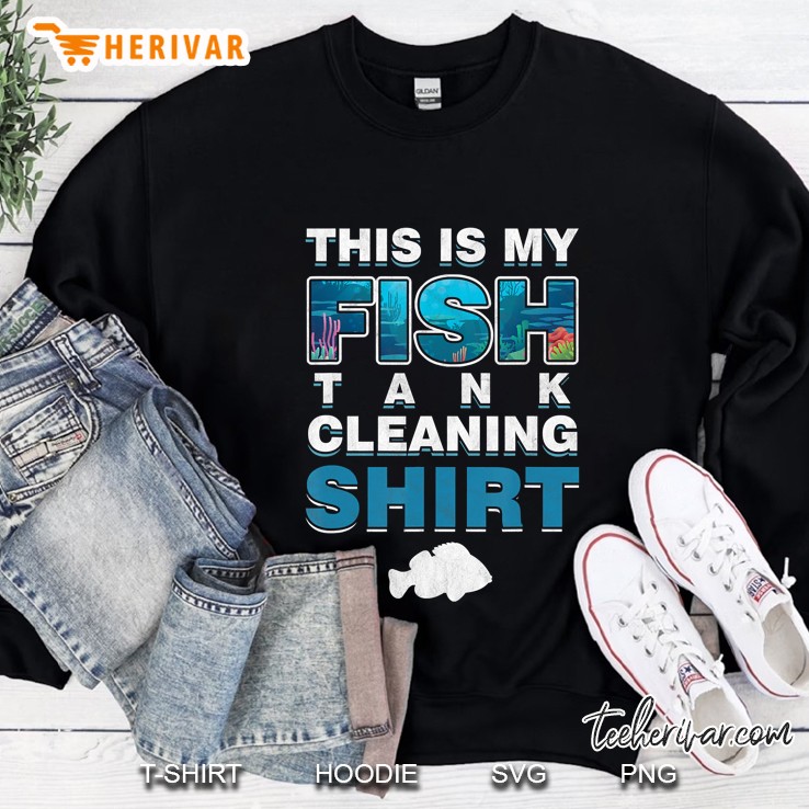 Aquarium Tech Fishkeeping Fish Tank Cleaning Gift Sweatshirt