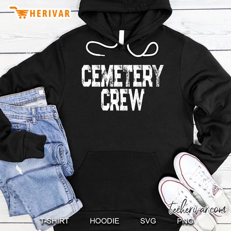 Cemetery Crew Matching Group For Taphophiles Hoodie