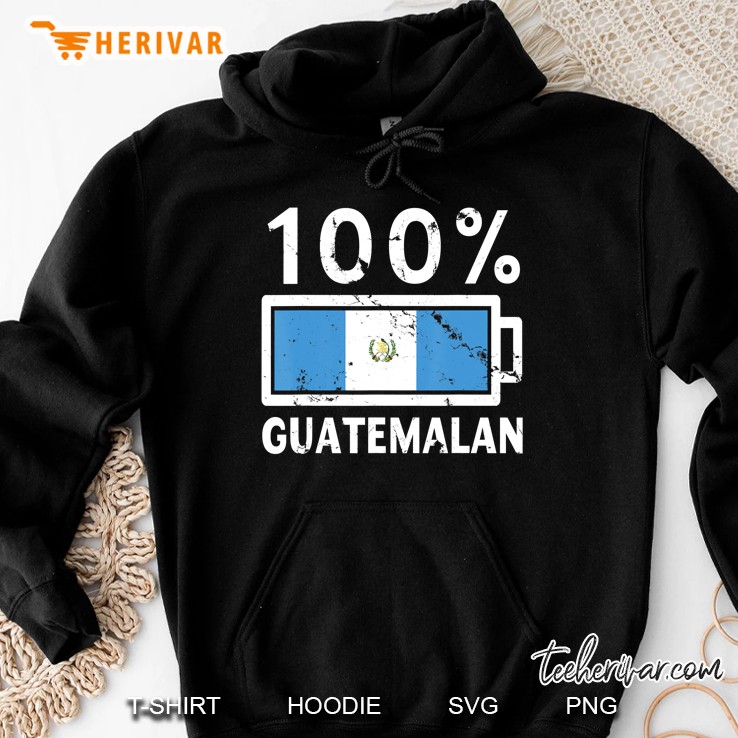 Guatemala Flag 100 Guatemalan Battery Power Tee Mugs