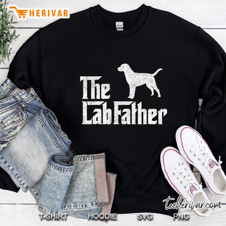 Mens The Labfather Funny Labrador Owner - Cute Dog Shirt Sweatshirt