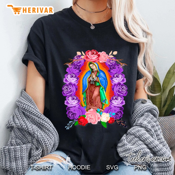 Our Lady Of Guadalupe Shirt Ladies Tee
