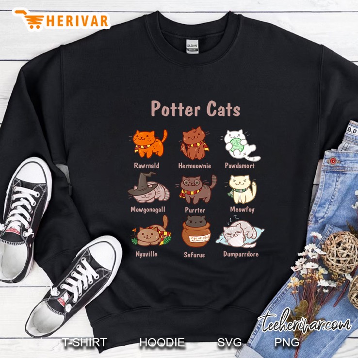 Potter Cats , Funny Gifts For Cat Lovers Mugs