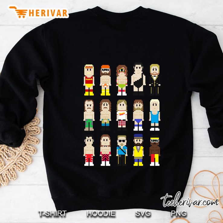 8-Bit Wrestlers! Sweatshirt