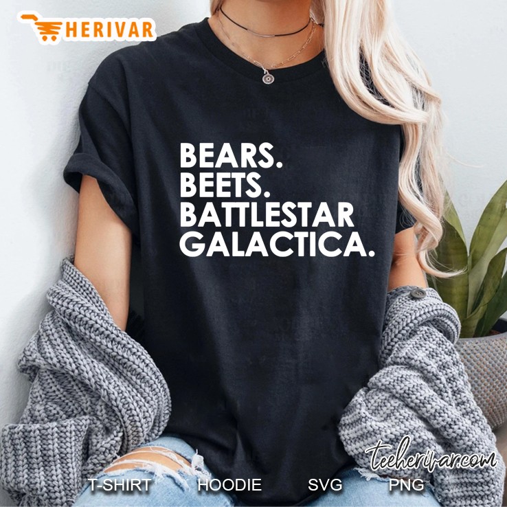 Bears Beets Battlestar Galactica Ladies Tee