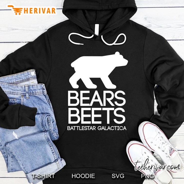 Bears Beets Battlestar Galactica Hoodie