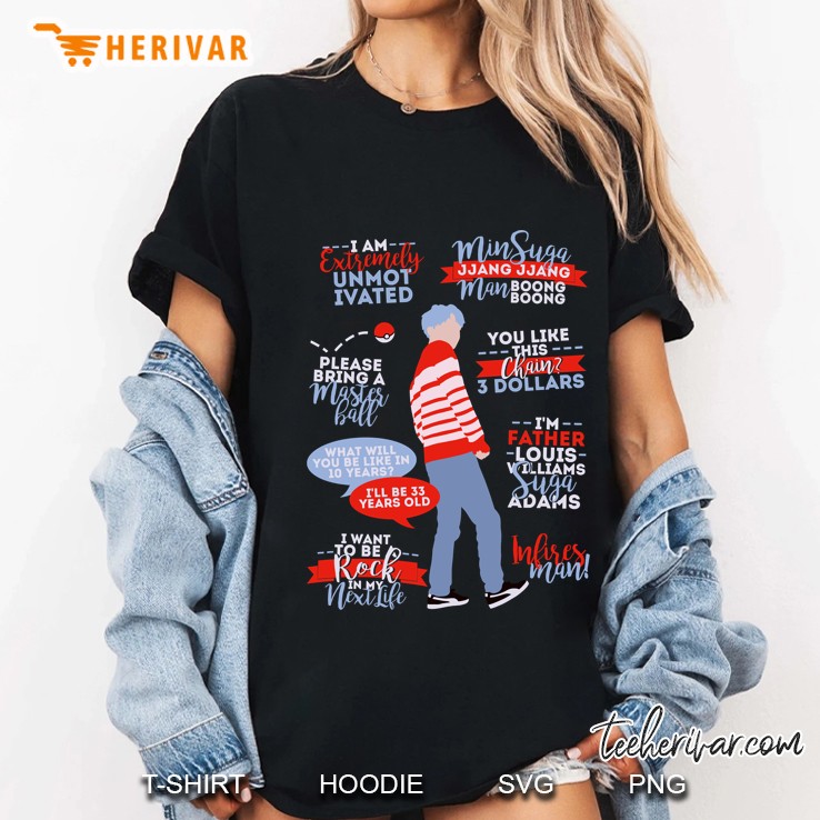 Bts Suga Quotes Ladies Tee
