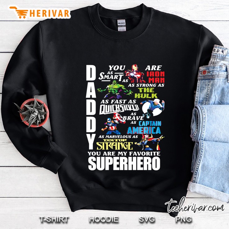 Daddy You Are My Favorite Super Hero Mugs