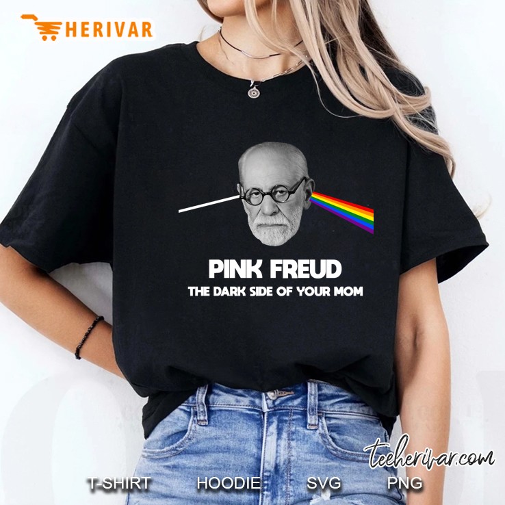 Pink Freud The Dark Side Of Your Mom Ladies Tee