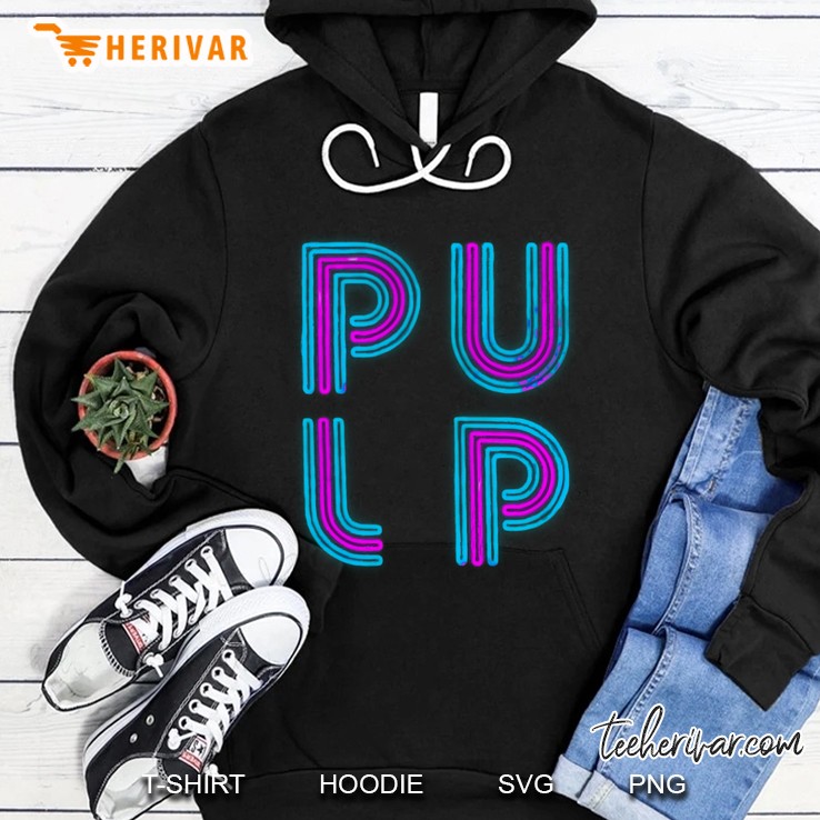 Pulp - Neon Logo Classic Hoodie