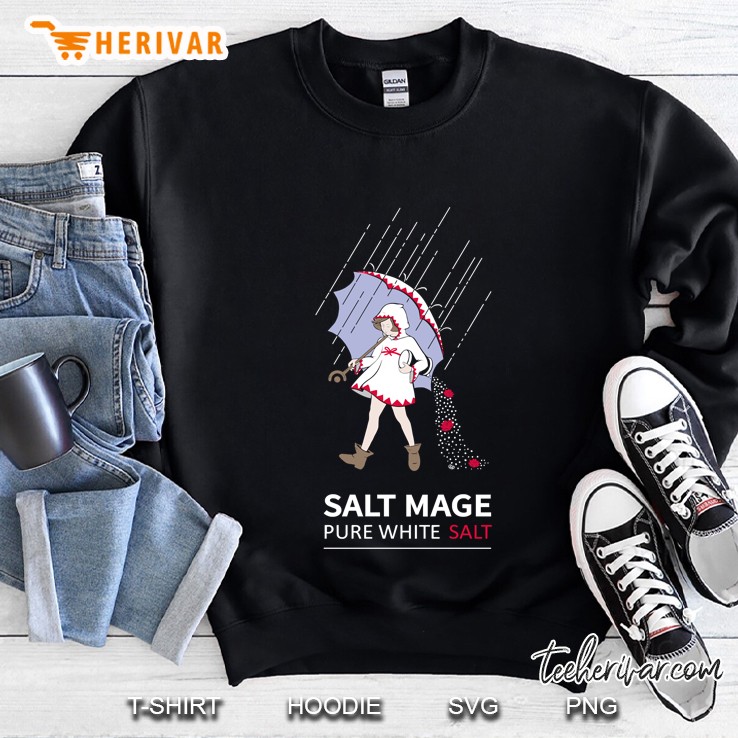 Pure White Salt Mage Classic Sweatshirt