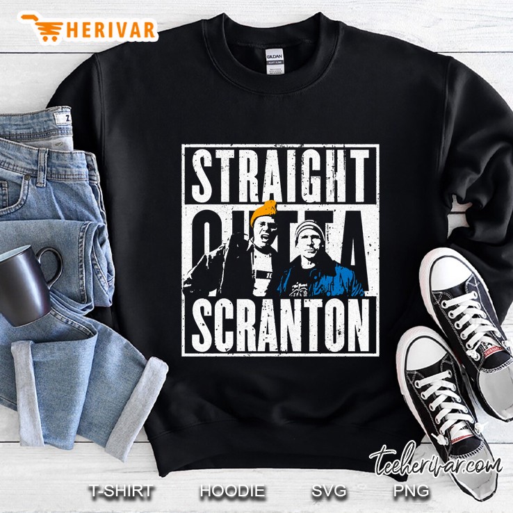 Straight Outta Scranton - Lazy Scranton Sweatshirt