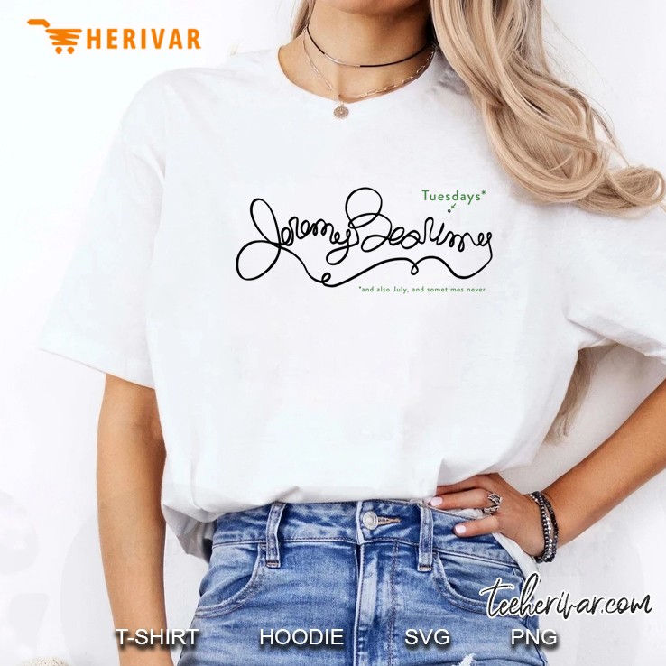 Jeremy Bearimy (With Notation) Ladies Tee