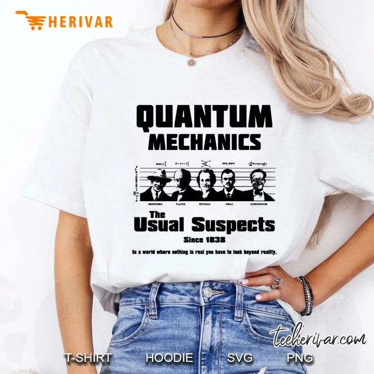 Quantum Mechanics - The Usual Suspects Hoodie