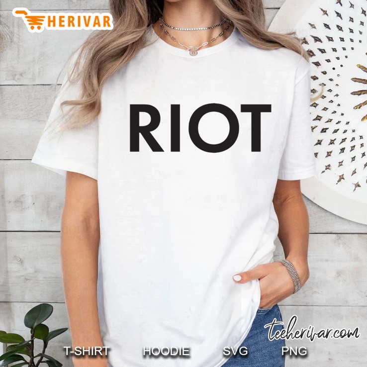 Riot Black Ladies Tee