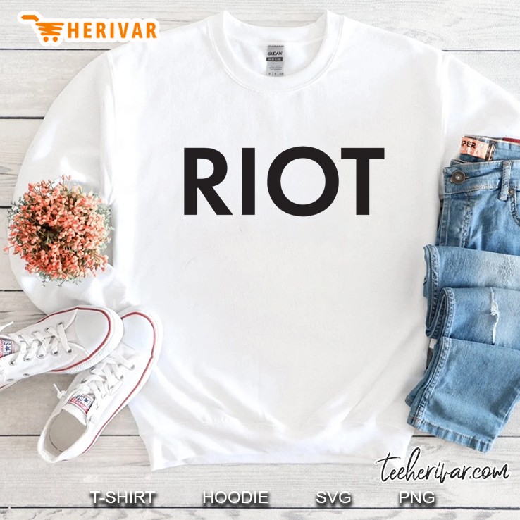 Riot Black Sweatshirt
