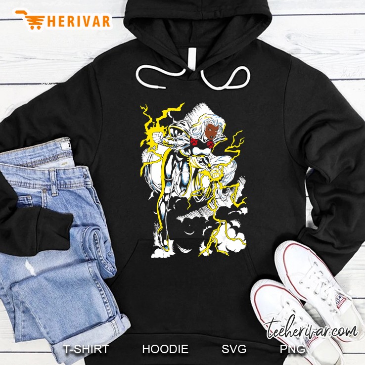 Marvel X-Men Storm Action Pose Hoodie