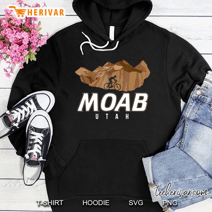 Moab Utah Mountain Biking Hoodie