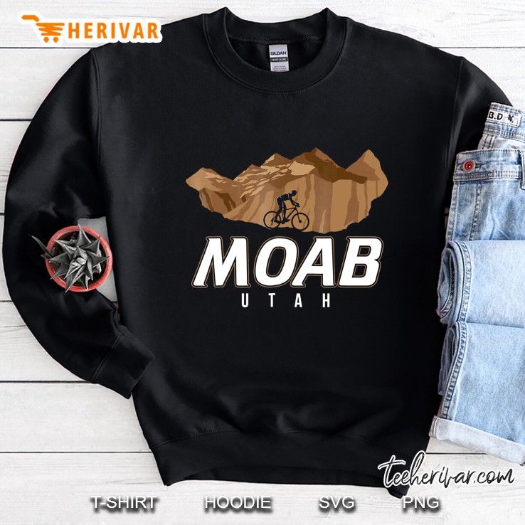 Moab Utah Mountain Biking Sweatshirt
